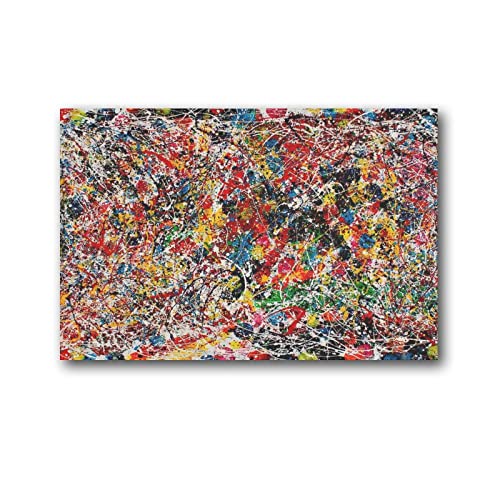 Jackson Pollock - Póster de pintura de acción (40 x 60 cm)