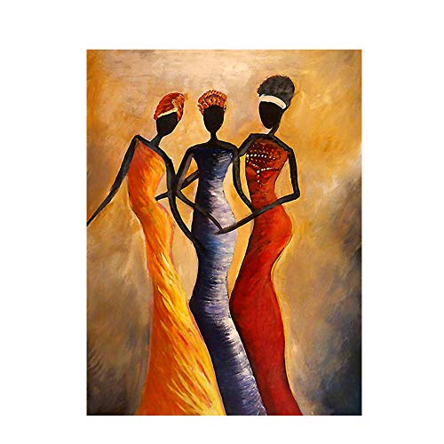 HNZKly Art Picasso Grabados Poster Vintage Africano Mujer Retrato Aceite Pinturas Picasso Pared Arte Cuadros Picasso Pinturas Sala Hogar Decoracion 40x60cm / Sin Marco