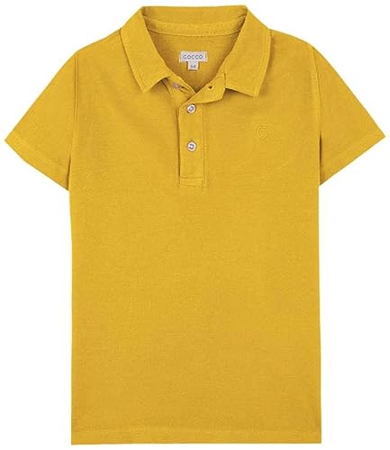 Gocco Basico Camisa de Polo, Naranja Claro, 6 años para Niños