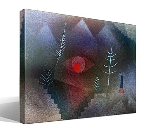 Cuadro Canvas Vista de un paisaje de Paul Klee