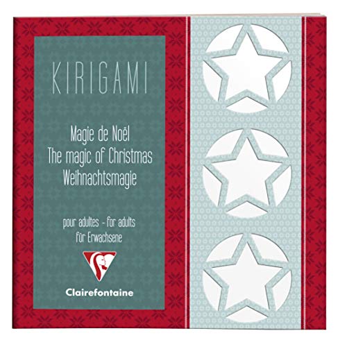 Clairefontaine Kirigami - Libro de Navidad (20 x 20 x 0,7 cm)