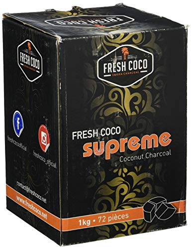 Fresh Coco Supreme - Carbón natural (1 kg)