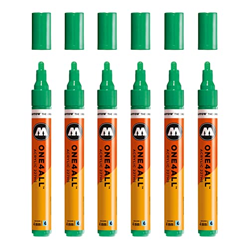 Molotow mo227241 one4all 227HS # 235 – Marcador, color turquesa, 6 unidades