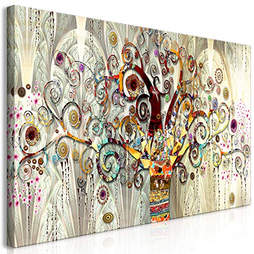 murando Cuadro Mega XXXL Gustav Klimt 270x135 cm Cuadro en Lienzo en Tamano XXL Estampado Grande Gigante Imagen Para Montar por uno Mismo Decoración De Pared Impresión DIY Abstracto l-A-0033-ak-e