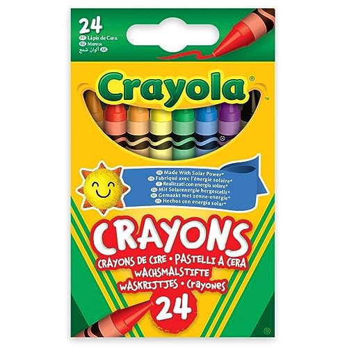 Crayola - 24 Crayolas variedad de colores