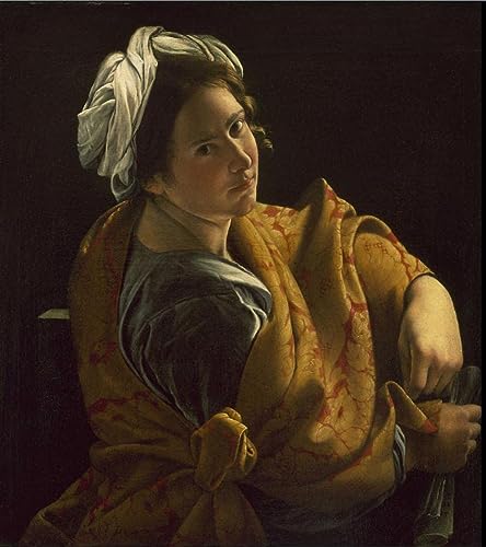 Portrait of a Young Woman as a Sibyl, Orazio Gentileschi