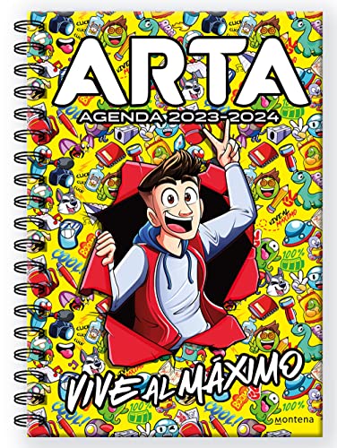 Arta Agenda 2023-2024: Agenda escolar para niños y niñas con pegatinas y actividades (Lo más visto)