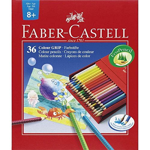 Faber castell - estuche 36 lapices color grip