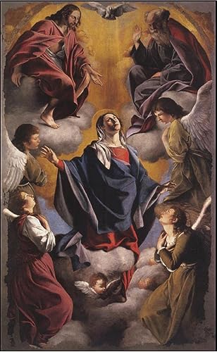 Assumption of the Virgin, Orazio Gentileschi