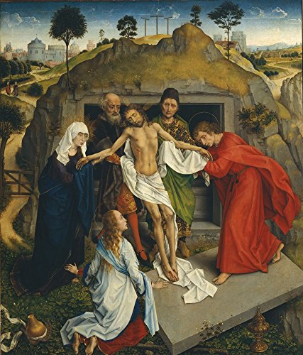 The Entombement Of Christ - Lamentation Over The Dead Christ Artistica di Stampa (60,96 x 91,44 cm)