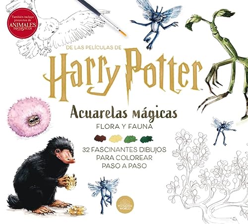 Harry Potter. Acuarelas mágicas: flora y fauna