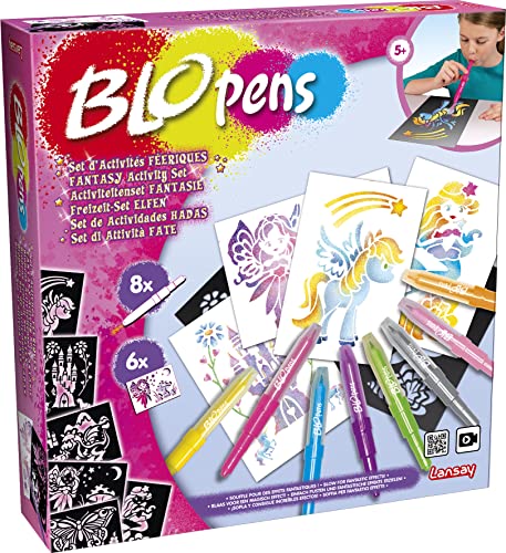 Blopens - Actividades Hadas - Dibujos y colorear - A partir de 5 años - Lansay