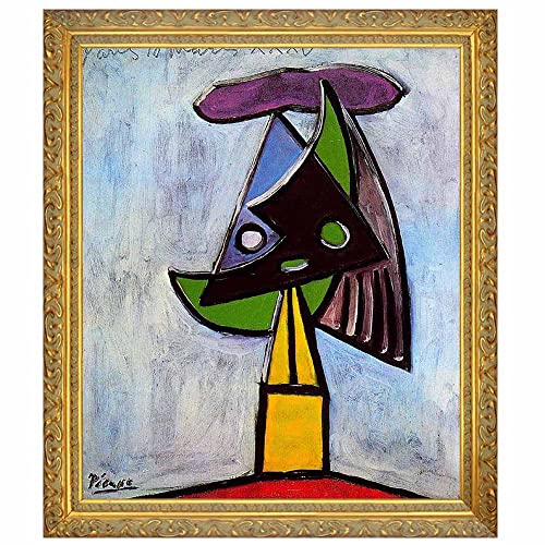 Abstarct Pablo Picasso - Obras de arte en lienzo, pósteres de pintura en lienzo, impresiones de pared para habitación, decoración del hogar, listas para colgar (35 x 42 cm)