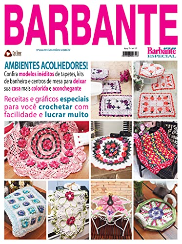 Arte em Barbante Especial Edição 17: Receitas e gráficos especiais para você crochetar. (Portuguese Edition)