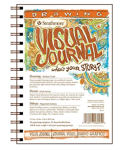 Strathmore Visual Journal – Papel de dibujo – académica – 14 cm x 20,5 cm