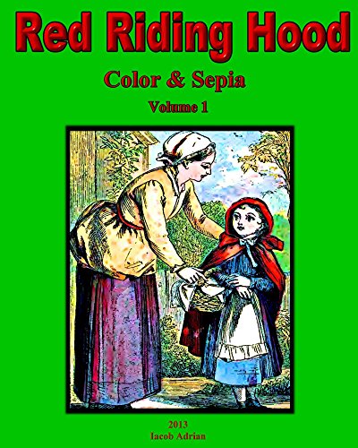 Red Riding Hood Color & Sepia (English Edition)