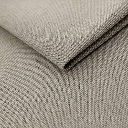 Heko Panels Tela Para Tapizar Impermeable Por Metro Tintada Para Sofas Gruesa Resistente al Desgaste Telas Infantiles Tela Antimanchas Para Tapizar Sillas Loneta Estampada 1 m x 1,43 m Beige