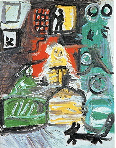Pablo Picasso Las Meninas central composition 1957 D15681 A1 Poster on Canva - Canvas material flat, rolled, no frame (33/24 inch) (84/59 cm) - - BLAIRPoster - Film Movie Posters Wall Decor Art Actr