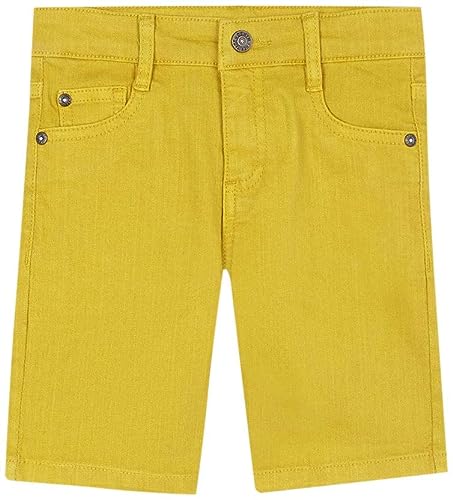 Gocco Bermuda 5 Bolsillos Pantalones Cortos, Naranja Claro, 4 años para Niños