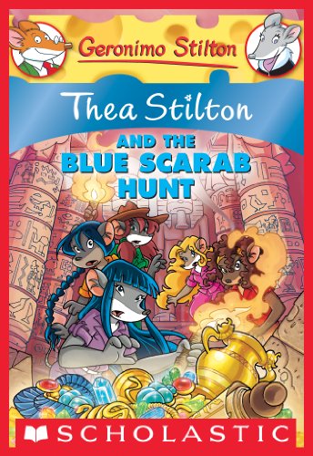 Thea Stilton and the Blue Scarab Hunt (Thea Stilton #11): A Geronimo Stilton Adventure (Thea Stilton Graphic Novels) (English Edition)