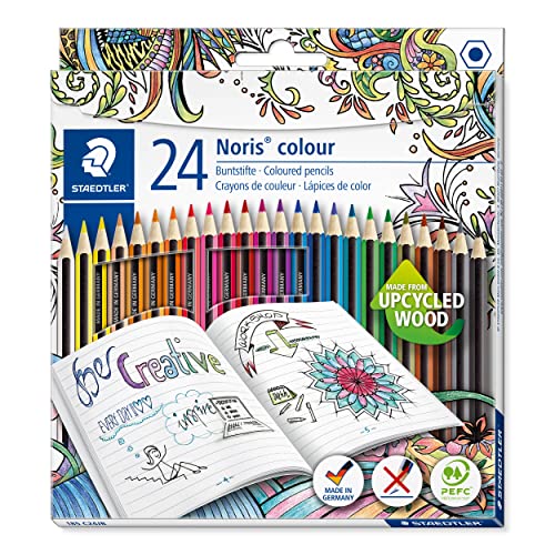 Staedtler Noris Colour - Paquete de 24 lápices de colores