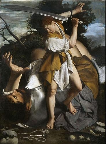 David and Goliath, Orazio Gentileschi
