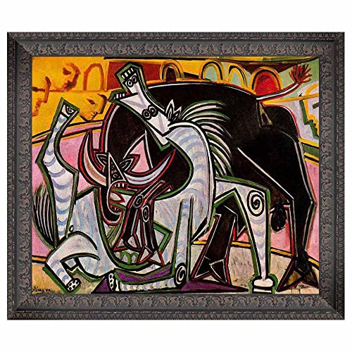 Abstarct Pablo Picasso - Obras de arte en lienzo, pósteres de pintura en lienzo, impresiones de pared para habitación, decoración del hogar, listas para colgar (35 x 46 cm)
