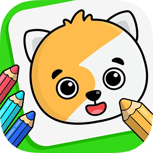 Juegos de dibujo para niños - libro de colorear para bebés de 2-5 años