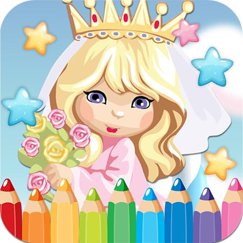 Princesa Colorear Pintura Dibujar - Ideas lindas del arte caricatura niños
