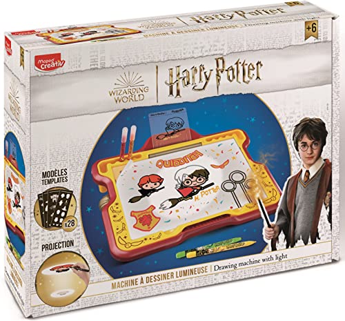 Maped- Máquina de Dibujar Lumiboard Harry Potter, Multicolor (904100)